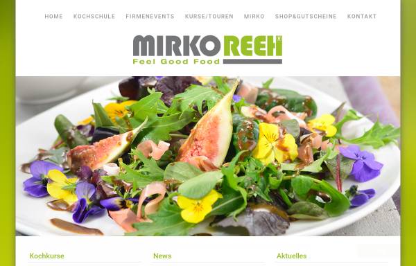 Vorschau von www.mirko-reeh.com, Kochwelt Mirko Reeh GmbH