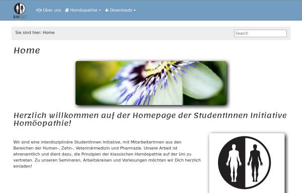 Vorschau von www.sih.at, SIH - StudentInnen Initiative Homöopathie