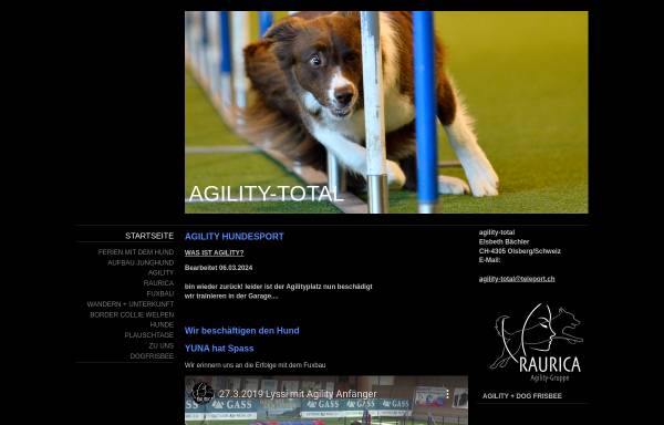 Vorschau von www.agility-total.ch, Agility Total