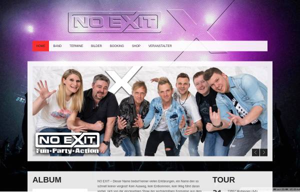 Vorschau von www.noexit-liverock.de, No Exit