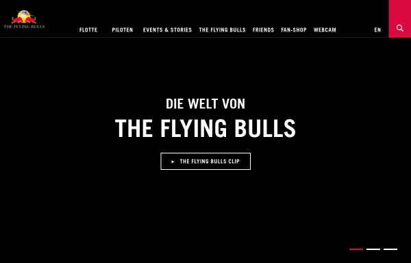 Vorschau von www.flyingbulls.at, The Flying Bulls