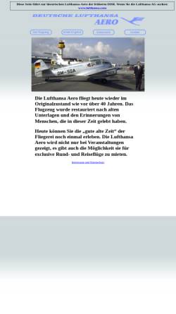 Vorschau der mobilen Webseite www.lufthansa-aero.de, Lufthansa Aero