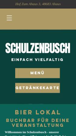 Vorschau der mobilen Webseite www.am-schulzenbusch.de, Am Schulzenbusch