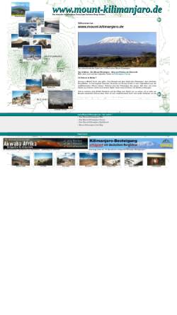 Vorschau der mobilen Webseite www.mount-kilimanjaro.de, Mount Kilimanjaro [Detlev Kostka]