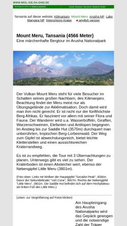 Vorschau der mobilen Webseite www.uli-sauer.de, Mount Meru [Uli Sauer]