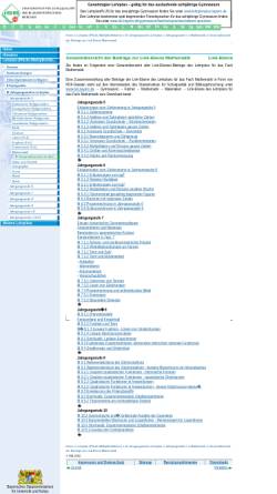 Vorschau der mobilen Webseite www.isb-gym8-lehrplan.de, Fachlehrplan für Mathematik (in der Fassung von 2003) an bayerischen Gymnasien