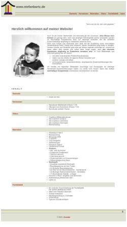 Vorschau der mobilen Webseite www.stefanbartz.de, Grundwissen Schulmathematik Sek I und II