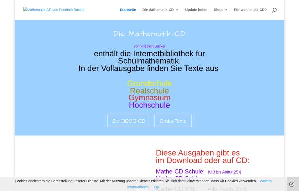 Vorschau von mathe-cd.de, Internetbibliothek für Schulmathematik