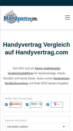 Vorschau der mobilen Webseite www.guteshandy.de, GutesHandy, Paul Buchhorn