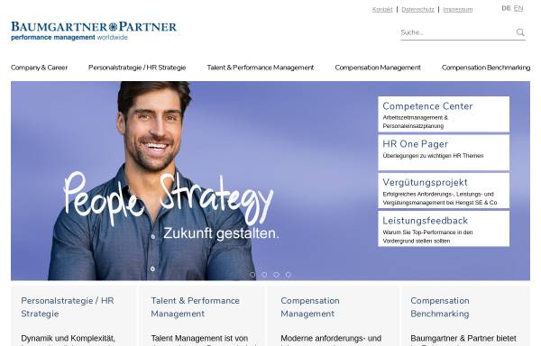 Vorschau von www.baumgartner.de, Baumgartner & Partner GmbH