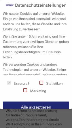 Vorschau der mobilen Webseite www.costconsult.de, CostConsult! GmbH
