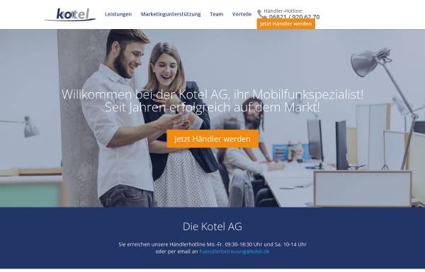 Vorschau von www.kotel.de, Kotel AG