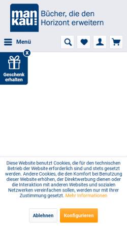 Vorschau der mobilen Webseite www.mankau-verlag.de, R. Mankau Verlag