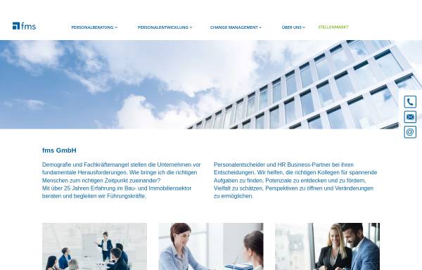 Vorschau von www.fmsgmbh.de, FMS Gesellschaft für Unternehmensberatung mbH