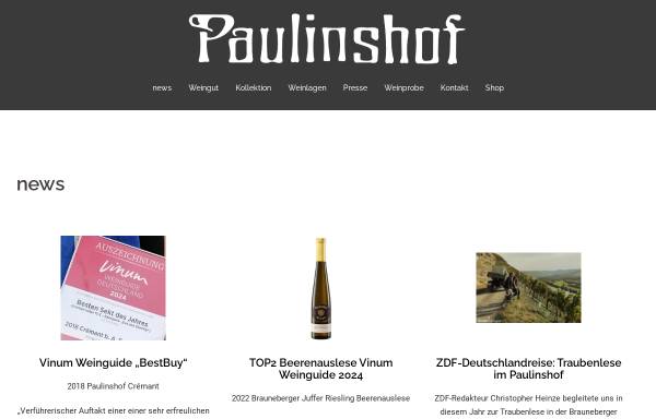 Weingut Paulinshof