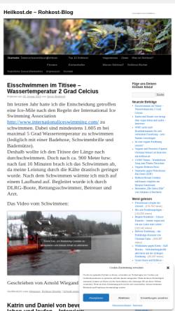 Vorschau der mobilen Webseite www.heilkost.de, Heilkost