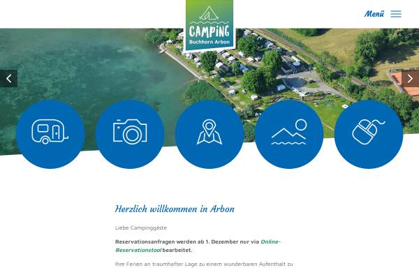 Vorschau von www.camping-arbon.ch, Platz in Arbon/TG am Bodensee