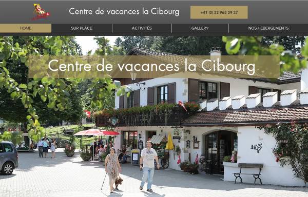 Vorschau von www.centrelacibourg.ch, Platz La Cibourg, Jura