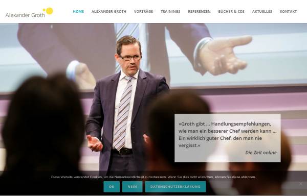 Vorschau von www.alexander-groth.de, Alexander Groth Leadership