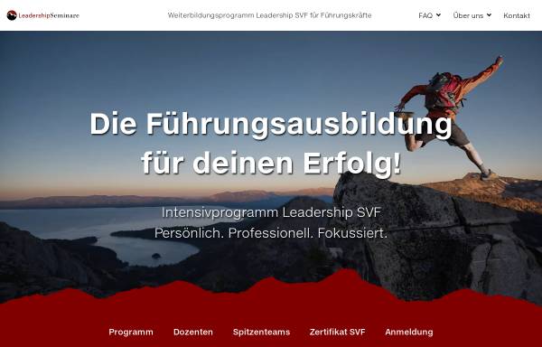 Vorschau von www.leadership-seminare.ch, Leadership Seminare by Kaspar Consulting