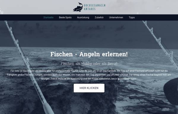 Vorschau von www.hochseeangeln-antares.de, Hochseeangeln auf der MS Antares
