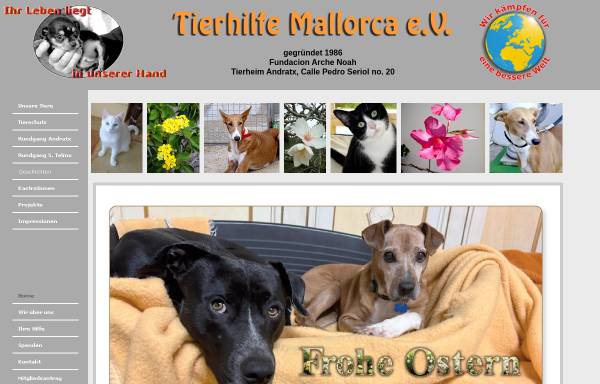 Vorschau von www.tierhilfe-mallorca.de, Tierhilfe Mallorca e.V.