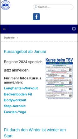 Vorschau der mobilen Webseite www.tsv-overbullenhausen.de, Schwimm-Club Seevetal e.V.