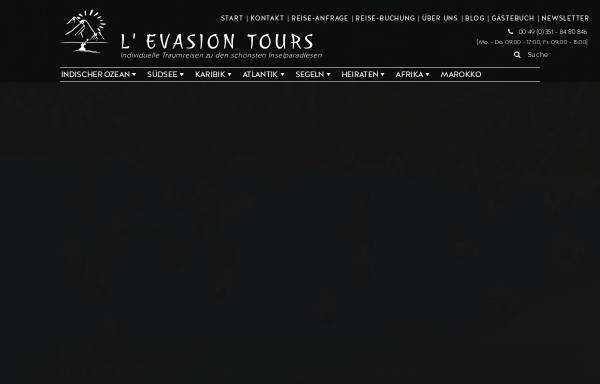 Vorschau von www.evasion-tours.de, L'evasion Tours