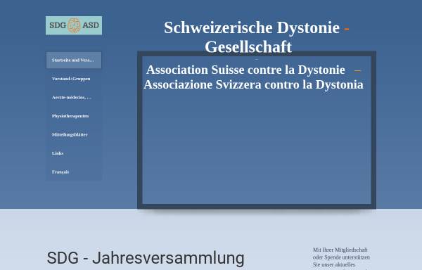 Schweizerische Dystonie Gesellschaft (SDG)