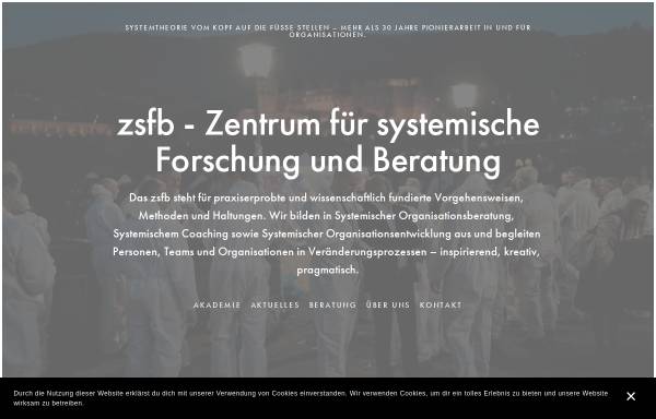 Vorschau von www.systemiker.com, Zentrum für systemische Forschung und Beratung GmbH