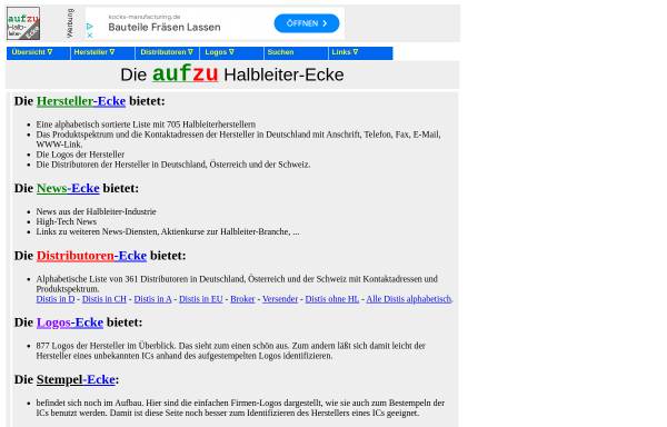 Vorschau von www.aufzu.de, aufzu Halbleiter-Ecke
