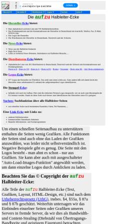 Vorschau der mobilen Webseite www.aufzu.de, aufzu Halbleiter-Ecke