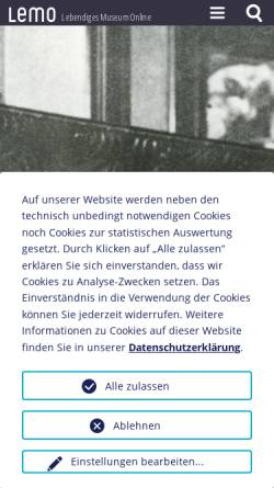 Vorschau der mobilen Webseite www.dhm.de, Corinth, Lovis