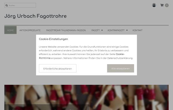 Vorschau von www.bassoon-web.de, Urbach, Jörg - Fagottrohrbau