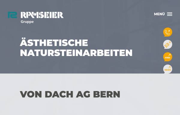 Vorschau von www.von-dach.ch, H. von Dach Söhne AG