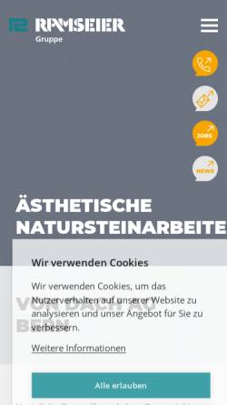 Vorschau der mobilen Webseite www.von-dach.ch, H. von Dach Söhne AG