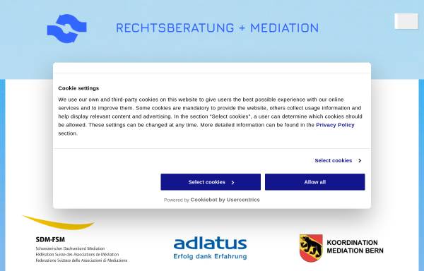 Vorschau von www.mz-mediation.ch, Mediation Rechtsberatung, Bern