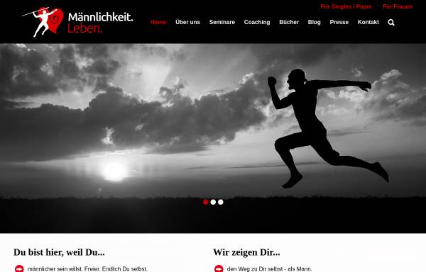Vorschau von www.maennlichkeit-leben.de, LifeCreation Bust & Leimbach GbR