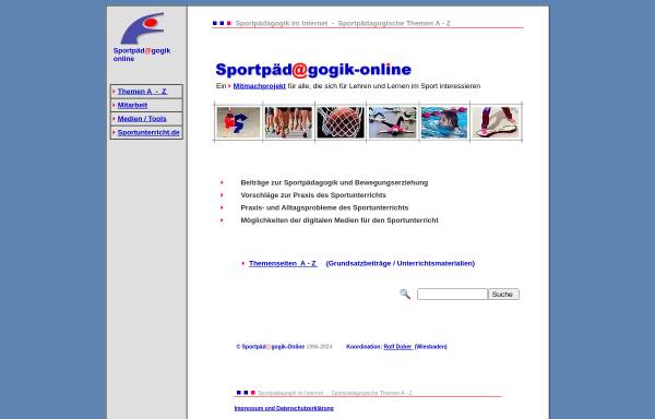 Vorschau von www.sportpaedagogik-online.de, Sportpädagogik-Online