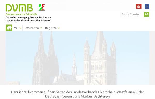 Vorschau von www.dvmb-nrw.de, DVMB Landesverband NRW e.V.