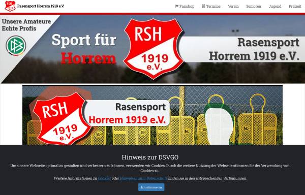 Vorschau von www.rshorrem.com, Rasensport Horrem 1919 e.V. (RSH)
