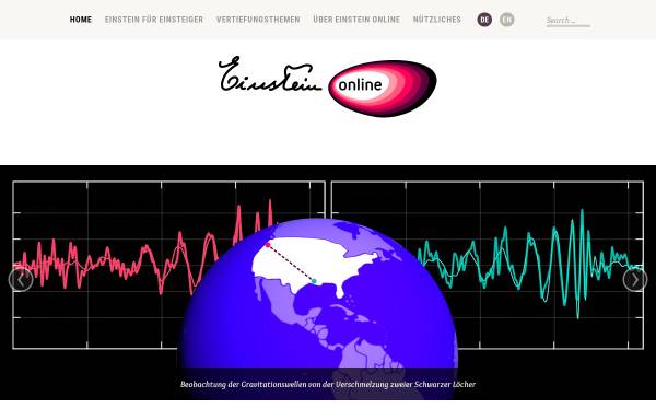 Vorschau von www.einstein-online.info, Einstein-Online