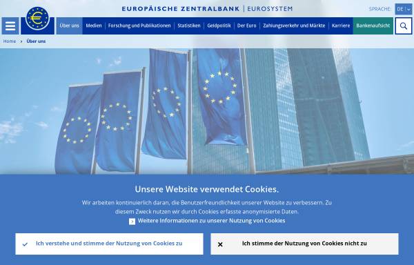 Vorschau von www.ecb.int, Europa