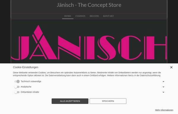Vorschau von www.jaenisch-mode.de, Jänisch Mode
