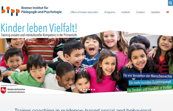Vorschau von bipp-bremen.de, Bremer Institut für Pädagogik und Psychologie (bipp)