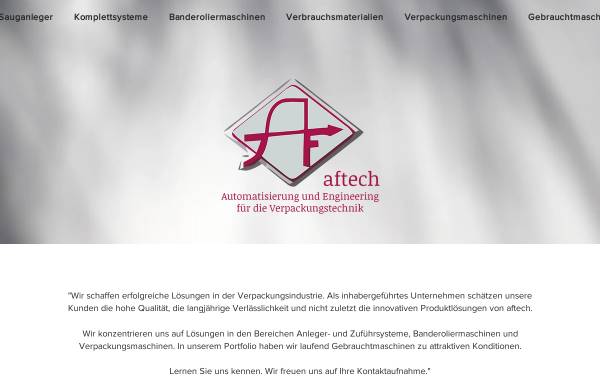 Vorschau von www.aftech.de, Aftech, Inh. Dipl.-Ing. (FH) Jürger Fetzer