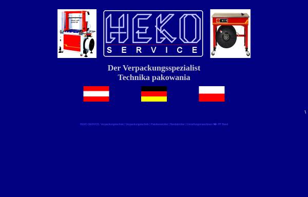 Vorschau von www.heko-service.com, Heko-Service, Inh. Helfried Kober