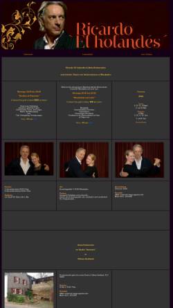 Vorschau der mobilen Webseite www.tango-argentino.info, Ricardo 