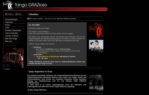 Vorschau von www.tangograzioso.at, Tango GRAZioso