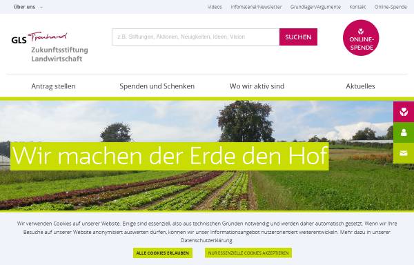 Vorschau von www.zukunftsstiftung-landwirtschaft.de, Zukunftsstiftung Landwirtschaft